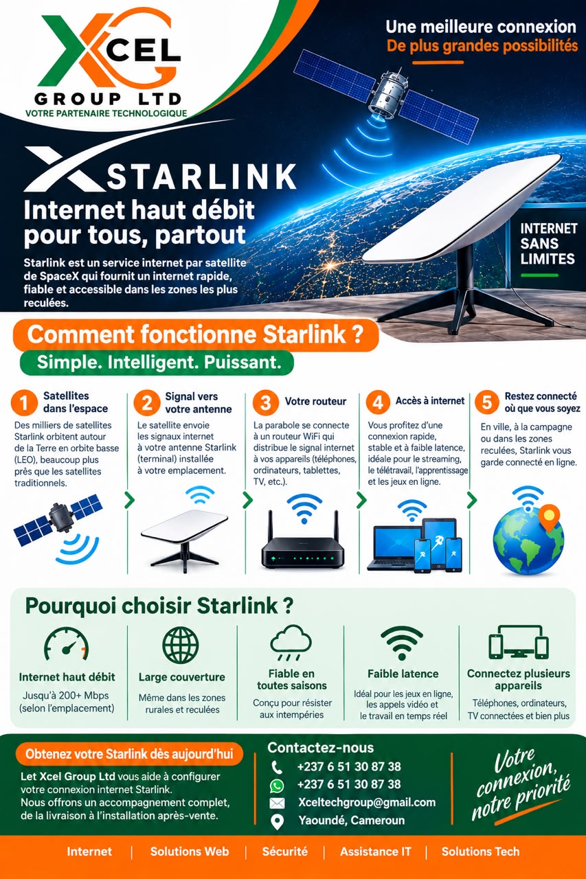 IMPORTANCE DU STARLINK